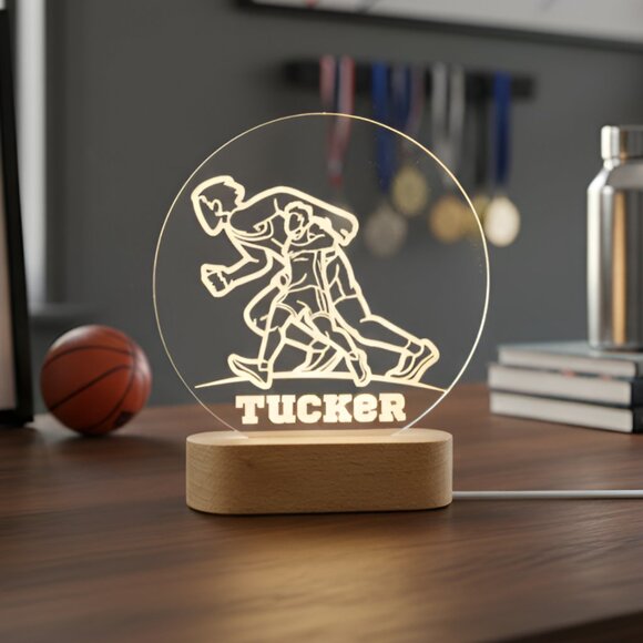 Custom Runner LED Night Light – Gift for Track & Fitness Lovers - Picture 8 of 8